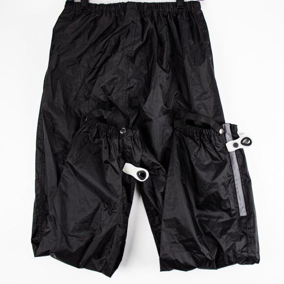 Bilt Men's Motorcycle Overpant's Waterproof 2XL Black Poly BLW 8 Unlined - Picture 8 of 10